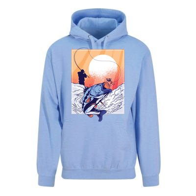 Fisherman Sunset Unisex Surf Hoodie