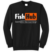 FishHub Milf Man I Love Fishing Funny Sweatshirt