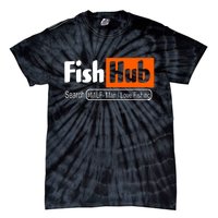 FishHub Milf Man I Love Fishing Funny Tie-Dye T-Shirt