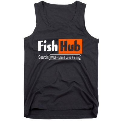 FishHub Milf Man I Love Fishing Funny Tank Top