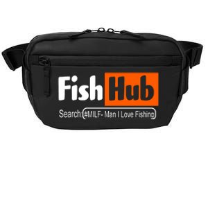 FishHub Milf Man I Love Fishing Funny Crossbody Pack