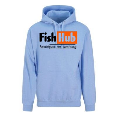 FishHub Milf Man I Love Fishing Funny Unisex Surf Hoodie