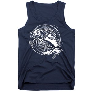 Fishing - Jumping Bass Fish Tank Top