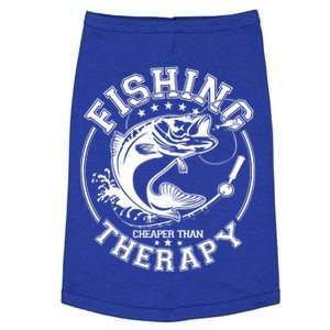 Fishing Cheaper Than Therapy Doggie Tank