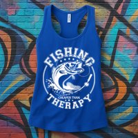 Fishing Cheaper Than Therapy Womens Tank Top