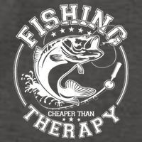 Fishing Cheaper Than Therapy Vector Backpack