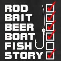 Fishing Check list Everything Checked But Fish Garment-Dyed Fleece Hoodie