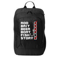Fishing Check list Everything Checked But Fish City Backpack