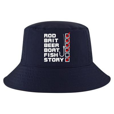 Fishing Check list Everything Checked But Fish Cool Comfort Performance Bucket Hat
