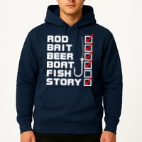 Fishing Check list Everything Checked But Fish Hoodie