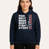 Fishing Check list Everything Checked But Fish Hoodie