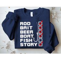 Fishing Check list Everything Checked But Fish Sweatshirt