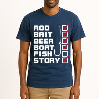 Fishing Check list Everything Checked But Fish Tall T-Shirt