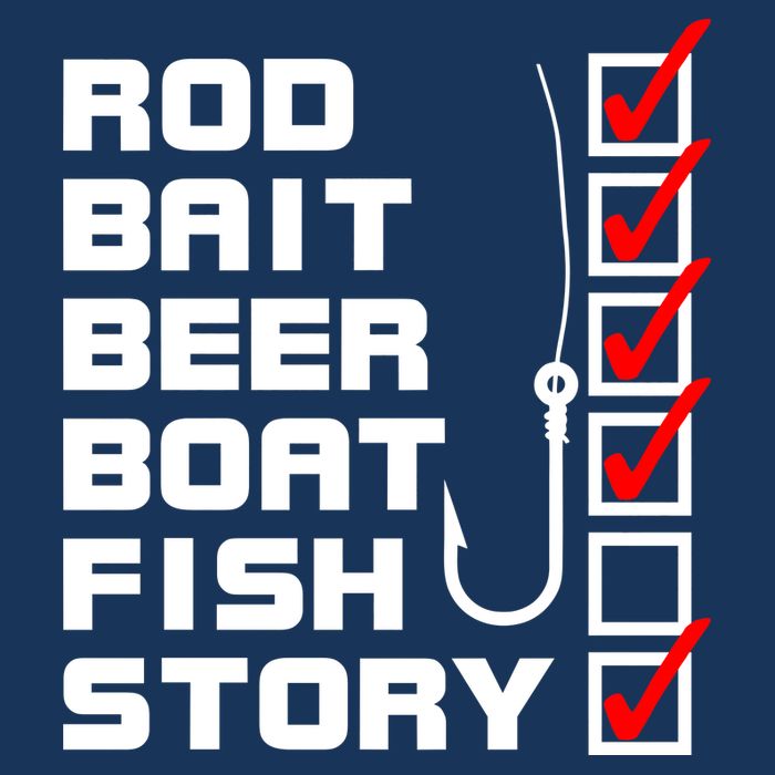 Fishing Check list Everything Checked But Fish Mousepad