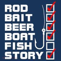 Fishing Check list Everything Checked But Fish Toddler Long Sleeve Shirt