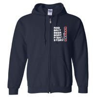 Fishing Check list Everything Checked But Fish Full Zip Hoodie