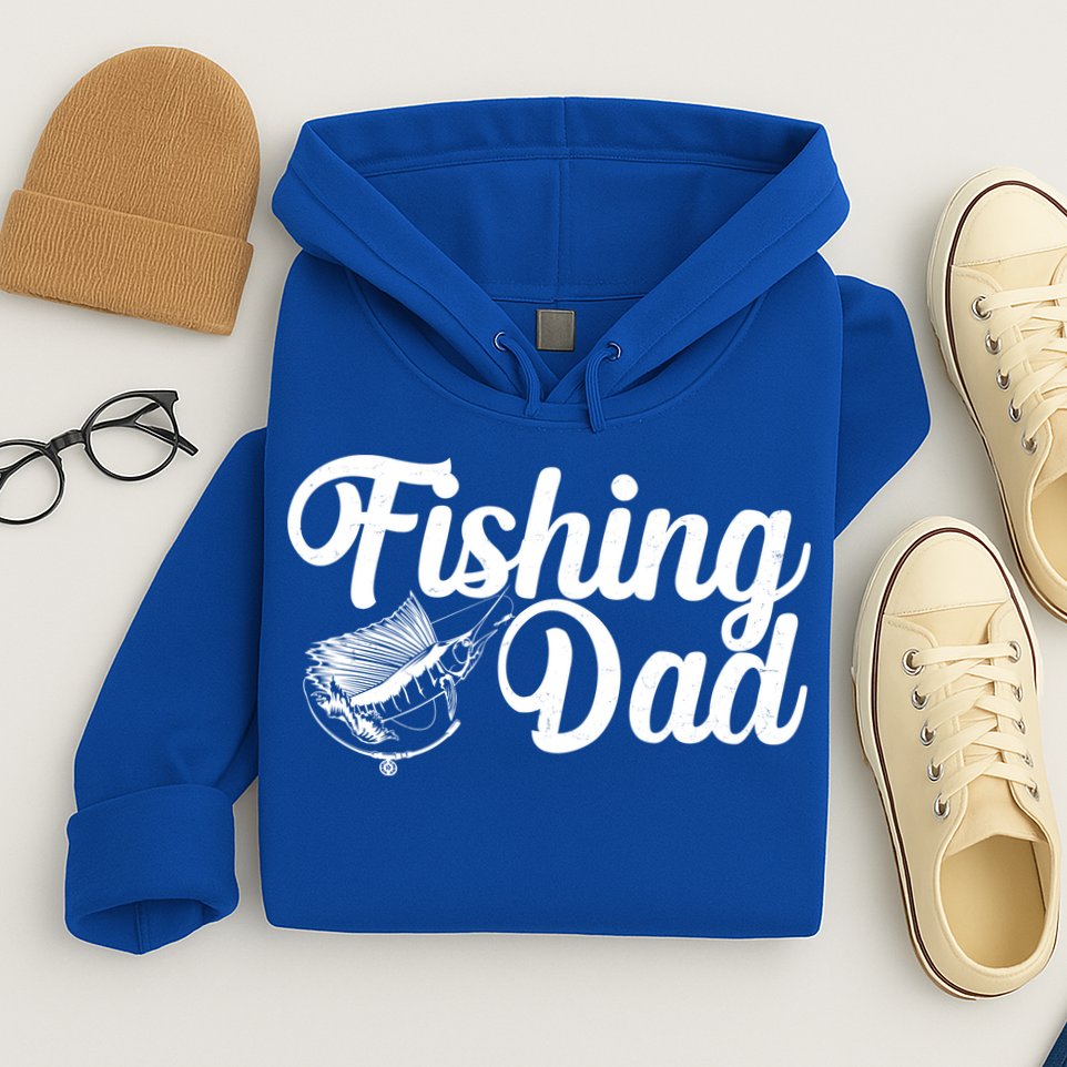 Fishing Dad Father's Day Fishing Fan Hoodie