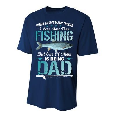 Fishing Dad: There Aren't Many Things I Love More Performance Sprint T-Shirt