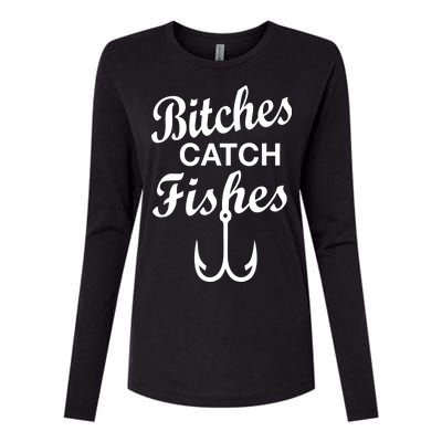 Fishing Girls Funny Womens Cotton Relaxed Long Sleeve T-Shirt