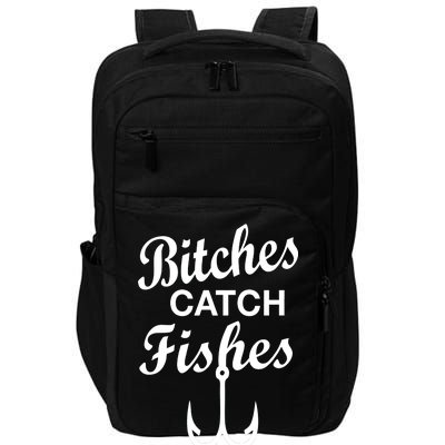 Fishing Girls Funny Impact Tech Backpack