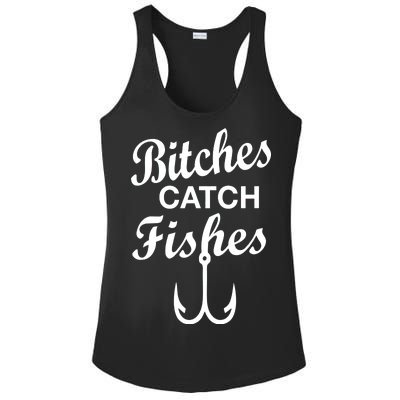 Fishing Girls Funny Ladies PosiCharge Competitor Racerback Tank