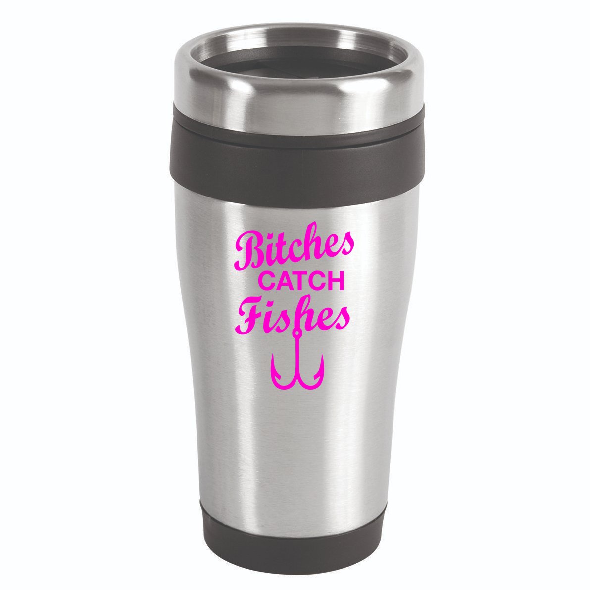 Fishing Girls Funny 16oz Travel Tumbler