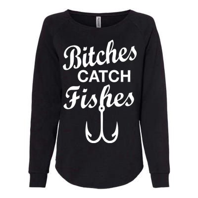 Fishing Girls Funny Womens California Wash Sweatshirt