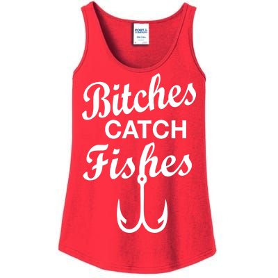 Fishing Girls Funny Ladies Essential Tank