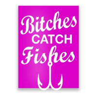 Fishing Girls Funny Poster