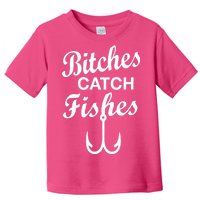 Fishing Girls Funny Toddler T-Shirt