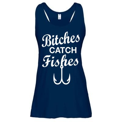 Fishing Girls Funny Ladies Essential Flowy Tank