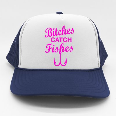 Fishing Girls Funny Trucker Hat