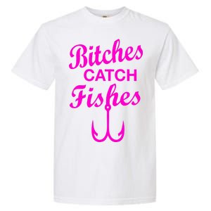 Fishing Girls Funny Garment-Dyed Heavyweight T-Shirt