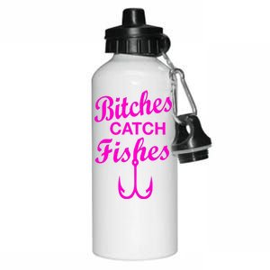 Fishing Girls Funny Aluminum Water Bottle