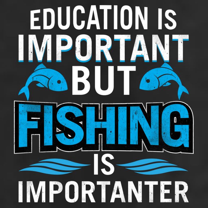 Fishing Is Important Adult Drive Performance Visor