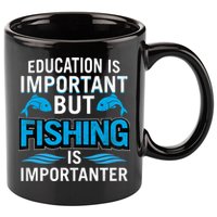Fishing Is Important 11oz C Handle Ceramic Mug
