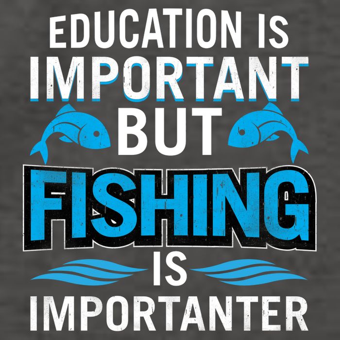 Fishing Is Important Vector Backpack