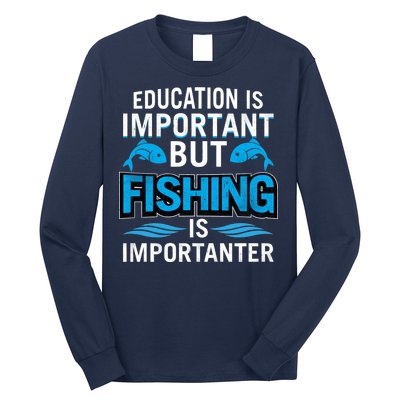 Fishing Is Important Long Sleeve Shirt