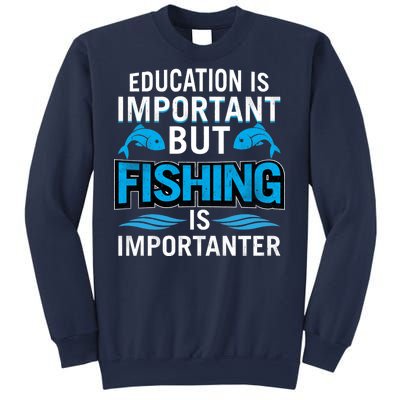 Fishing Is Important Sweatshirt