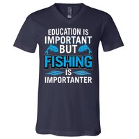 Fishing Is Important V-Neck T-Shirt