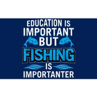 Fishing Is Important Bumper Sticker