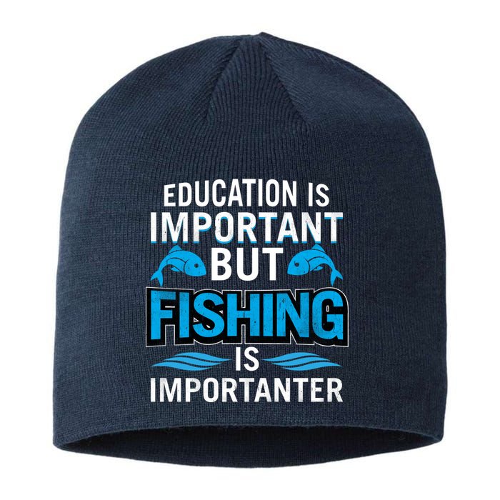 Fishing Is Important Sustainable Beanie