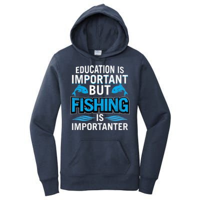 Fishing Is Important Women's Pullover Hoodie