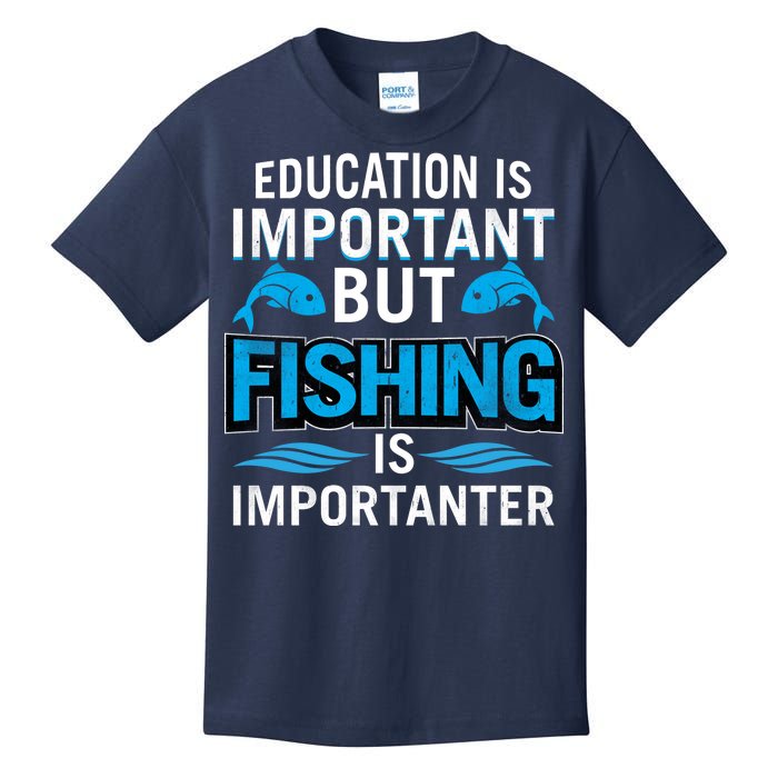 Fishing Is Important Kids T-Shirt