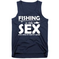 Fishing Is like Sex Tank Top