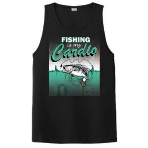 Fishing Is My Cardio PosiCharge Competitor Tank