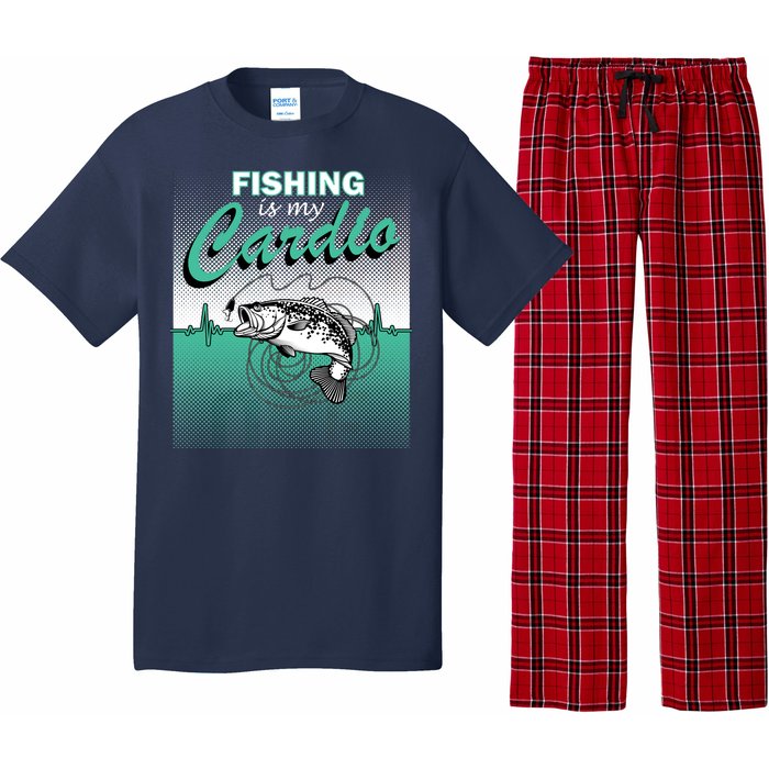 Fishing Is My Cardio Pajama Set