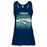 Fishing Is My Cardio Ladies Essential Flowy Tank