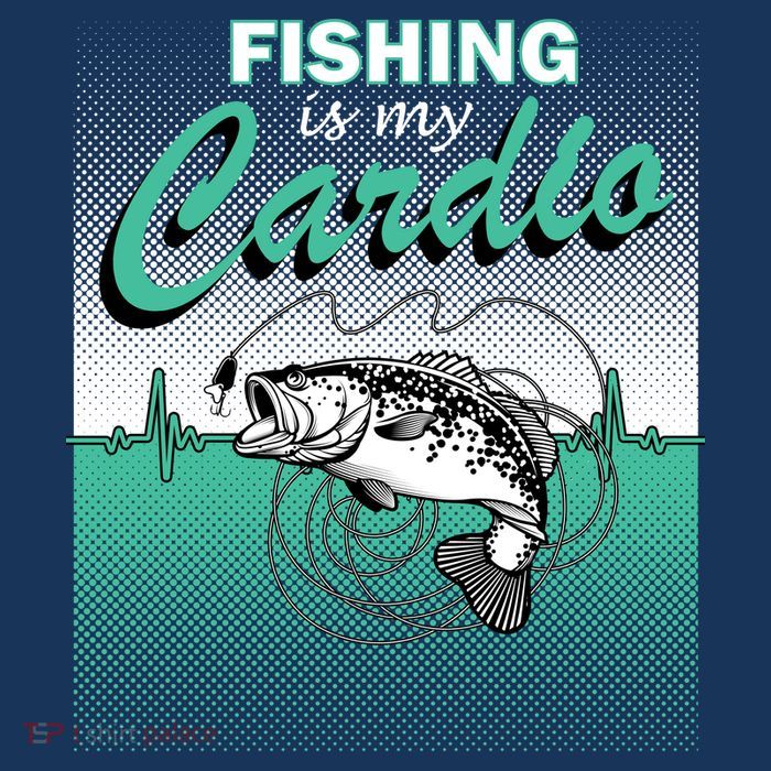 Fishing Is My Cardio Flatbill Hat