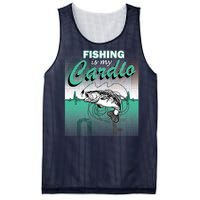 Fishing Is My Cardio Mesh Reversible Basketball Jersey Tank